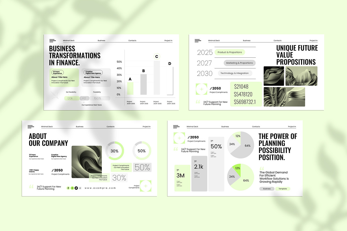 Minimal Business plan Presentation, a Presentation Template by Slide-Agency (Photo 9 of 9)