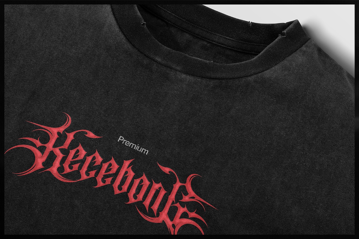 Crikthor | Black Metal Font, a Blackletter Font by Denustudios (Photo 8 of 12)
