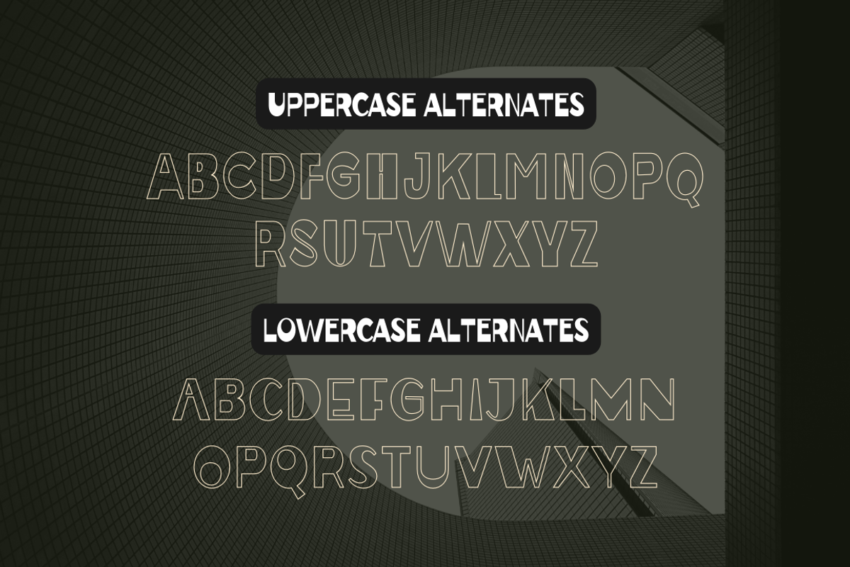 Kopluck Sans - Fun Display Font, a Sans Serif Font by Sronstudio (Photo 12 of 13)