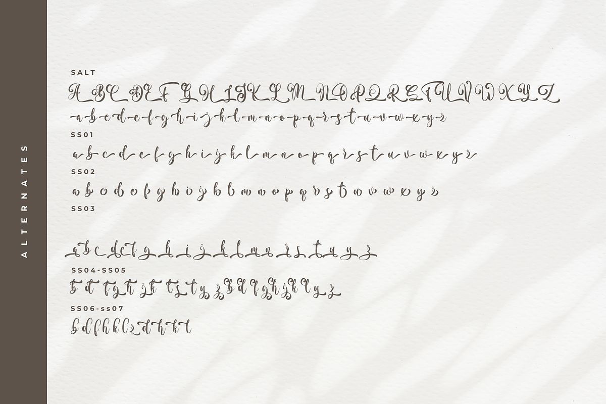 Zaddera - A Stylish Script Font, a Script Font by Ainun Jinan