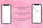Notion Template for Creatives - Pink, a Templates & Theme by flowē (Thumbnail 4 of 5)