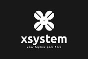 X System Logo Template, a Branding & Logo Template by PixaSquare (Thumbnail 4 of 4)