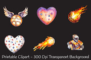 Lacrosse Watercolor Cliparts, an Illustration by RobertsArt (Thumbnail 3 of 7)