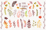 Watercolor sweets and flowers, a Food Illustration by talloshau's illustrations (Thumbnail 4 of 8)