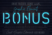 SALE Neon Lettering Super Bundle, a Graphic by TVartworks (Thumbnail 17 of 27)