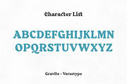 Gravite, a Serif Font by Versetype (Thumbnail 10 of 12)
