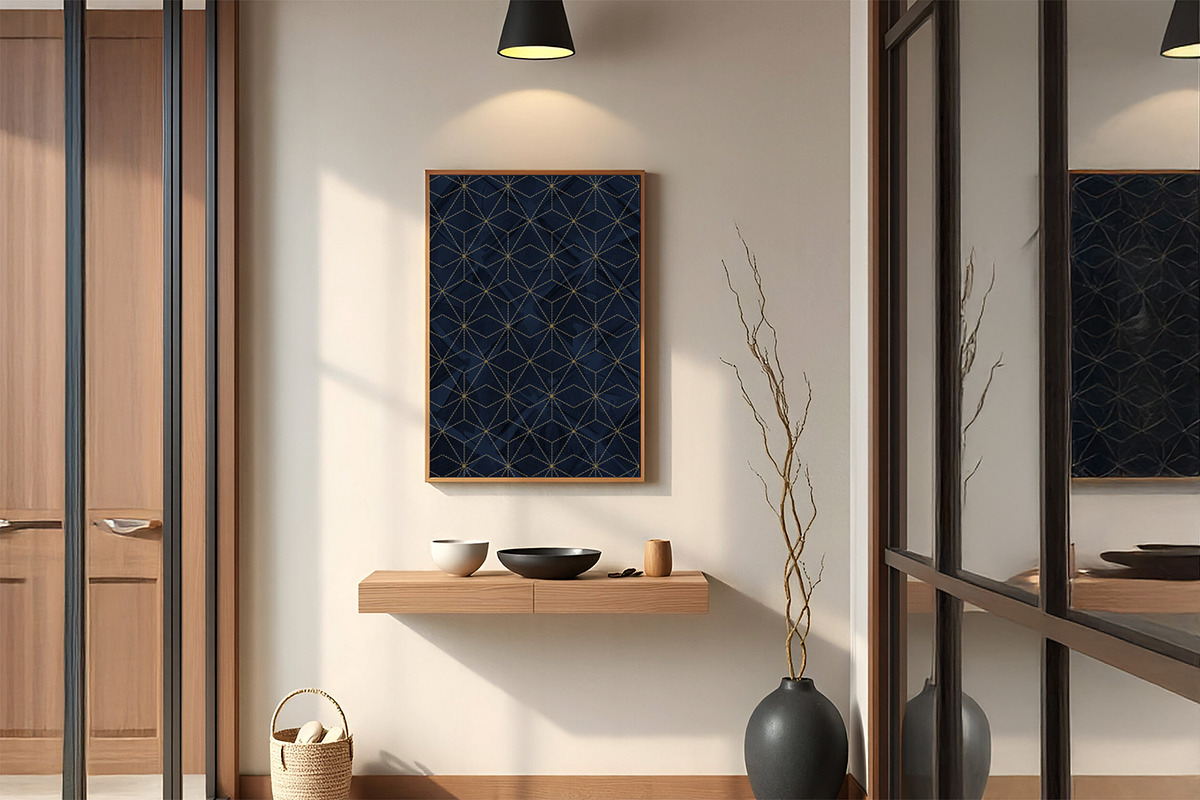 Sashiko Stitch Seamless Patterns, a Pattern Graphic by studio MoShie (Photo 9 of 9)