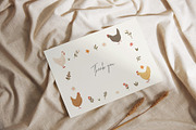 Cute Chickens & Florals Nursery Art, an Animal Illustration by Jenteva Art (Thumbnail 6 of 16)