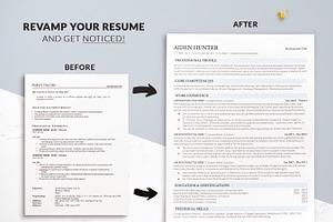 Modern Resume Template ATS GoogleDoc