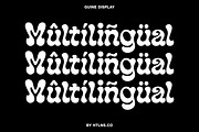 Guine Display, a Font by HTLNS.co (Thumbnail 6 of 6)