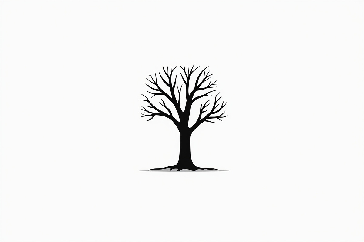 Black Tree Silhouette Bundle, an Illustration by BIPLOB EXPERT (Photo 7 of 21)