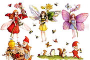 Watercolor Fairytale Forest, an Illustration by Whimseez (Thumbnail 5 of 6)
