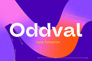 Oddval Font Family