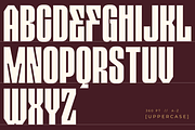 Ermago Display - Modern Extrude Logo, a Sans Serif Font by Nirmana Visual (Thumbnail 4 of 14)