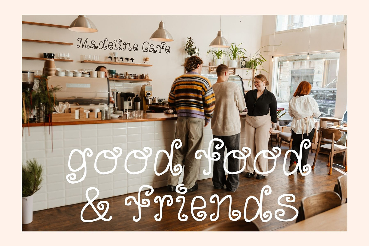 Madeline a Romantic Swirly Font, a Handwritten Font by Eryn Rose Design (Photo 4 of 8)