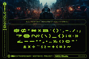 NCL Kamver - Modern Space Font, a Sans Serif Font by Enxyclo Studio (Thumbnail 11 of 12)