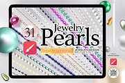 31 Infinite Painter Pearls brushes, a Brush Add-On by Luuuka studio (Thumbnail 1 of 5)