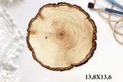 20 Wooden slices Watercolor clipart, an Illustration by KarinkaBU (Thumbnail 3 of 9)