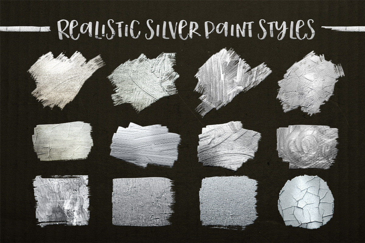 TOOLKIT Gold Paint Effect Photoshop, a Layer Style Add-On by Graphic Spirit (Photo 5 of 15)