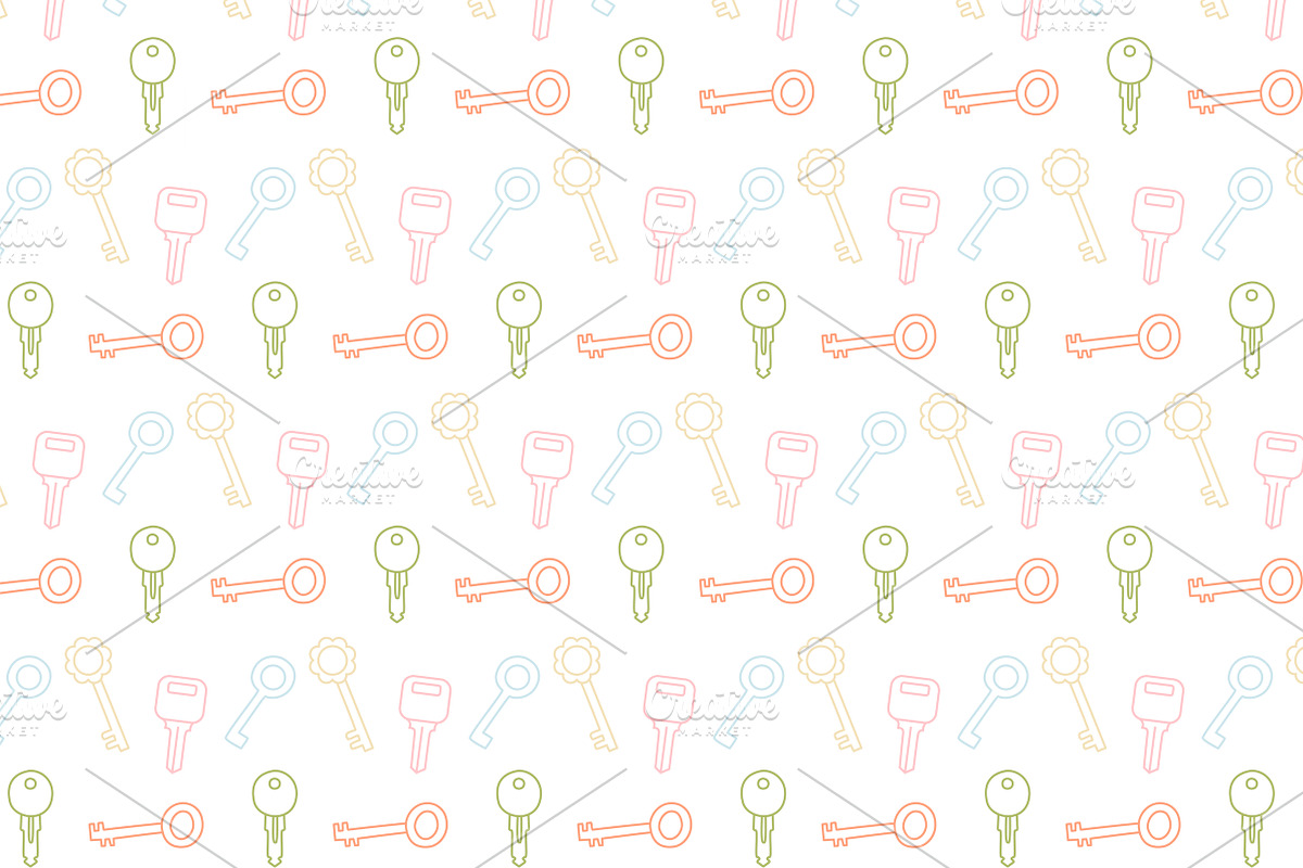 Simple Line Stories patterns, a Pattern Graphic by Lyolya Profitrolya (Photo 3 of 7)