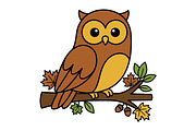 This Autumn & Thanksgiving Clipart, a Seasonal Illustration by abu67222 (Thumbnail 12 of 21)