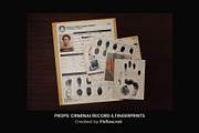 Criminal Record & Fingerprints, a Graphic by Pixflow (Thumbnail 5 of 9)