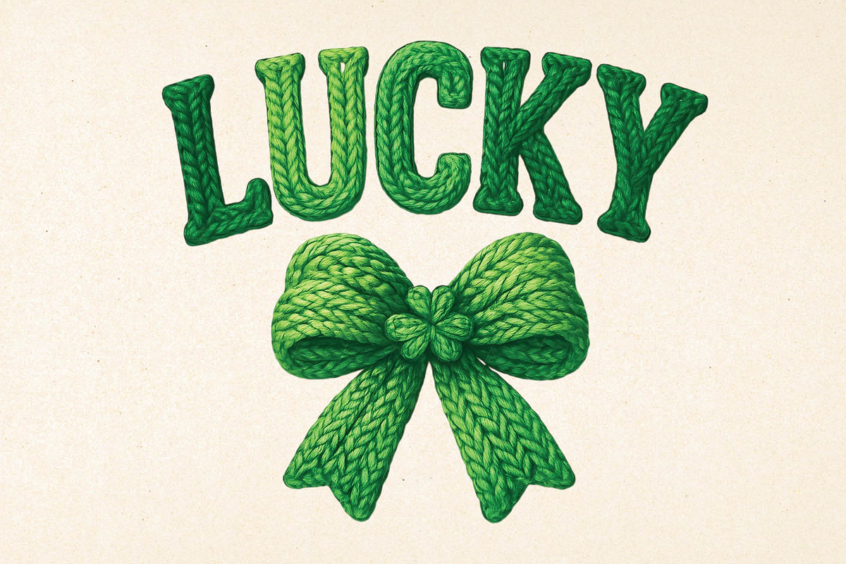 St Patrick's Day Lucky Sublimation P, an Illustration by DreamPrint404 (Photo 1 of 6)