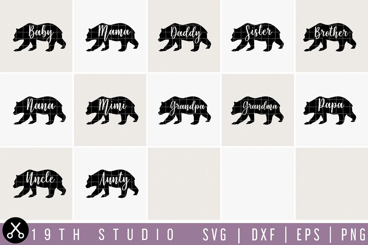 Family SVG Bundle | MB15, an Illustration by Craft House SVG (Photo 3 of 4)