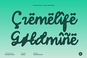 CS Danica Drawn, a Script Font by Craft Supply Co. (Thumbnail 6 of 8)