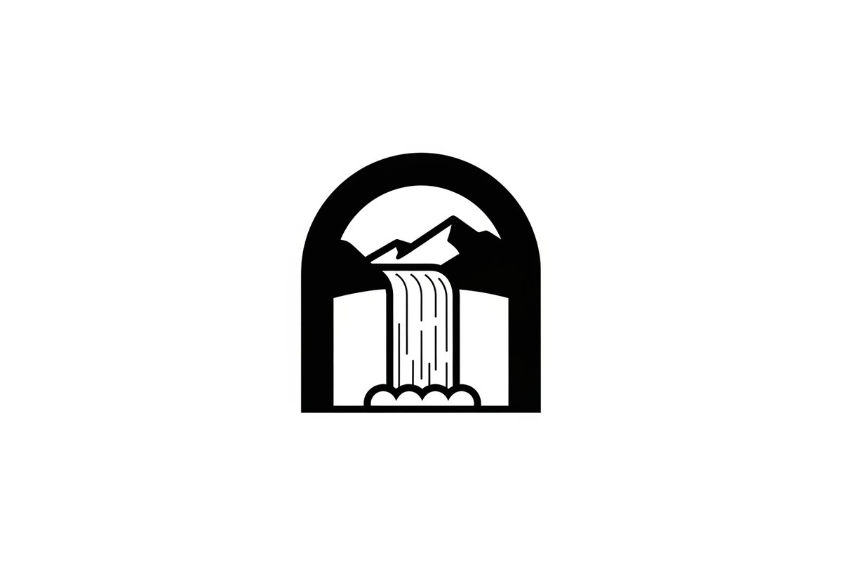 Waterfall Arch Landscape SVG Bundle, an Illustration by jahid234 (Photo 9 of 31)