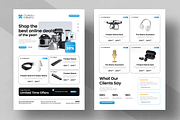 Modern Ecommerce Product Catalog, a Flyer Template by MightyDesign (Thumbnail 1 of 8)
