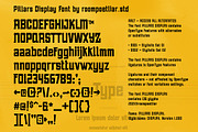 Pillars Display Font, a Font by RMPL.std (Thumbnail 4 of 4)