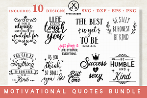Motivational SVG Bundle | MB16