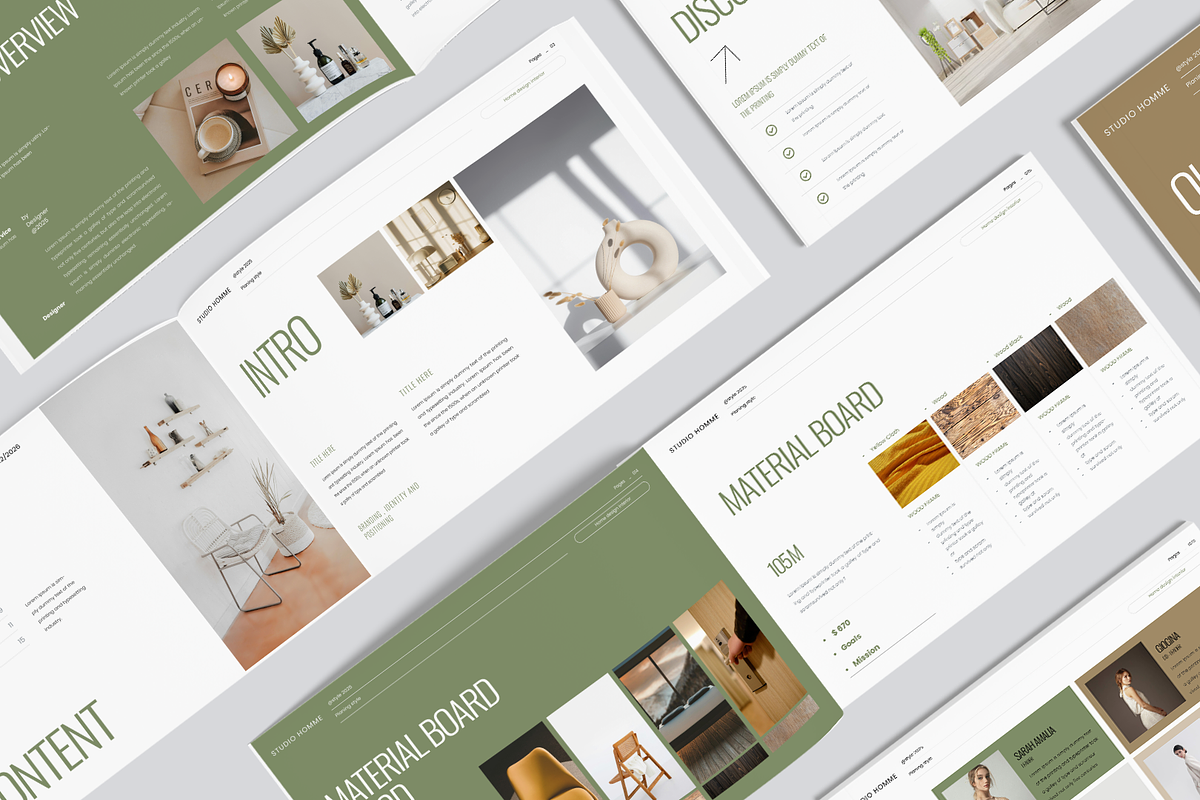 Clean Product Catalogue Template, a Brochure Template by TMint Play (Photo 2 of 8)