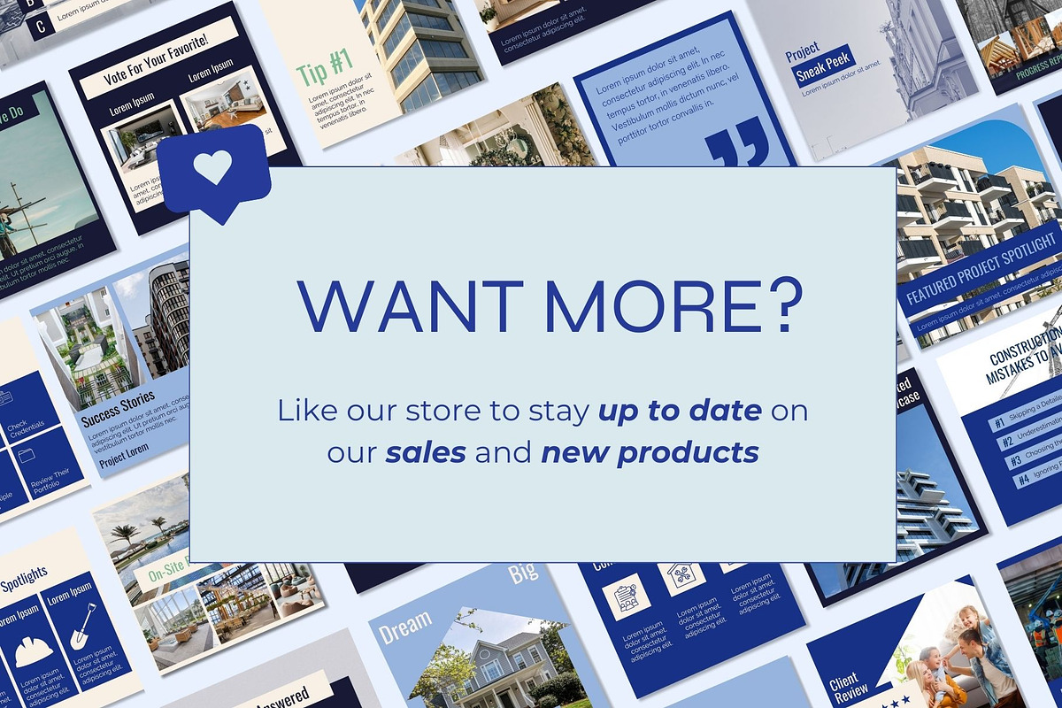 Mortar | Construction Template, a Social Media Template by Artfullyours (Photo 11 of 11)
