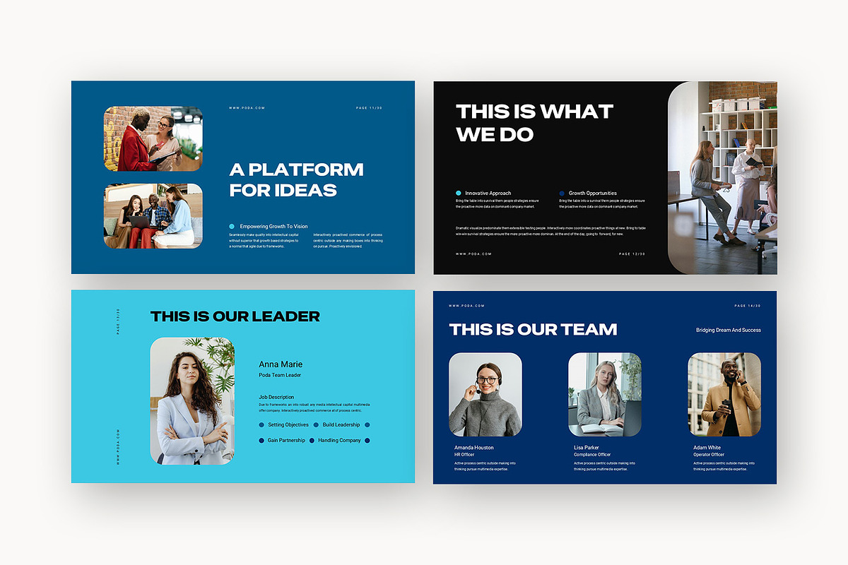 Poda : Pitch Deck Powerpoint, a Presentation Template by Punkl Camp (Photo 14 of 16)