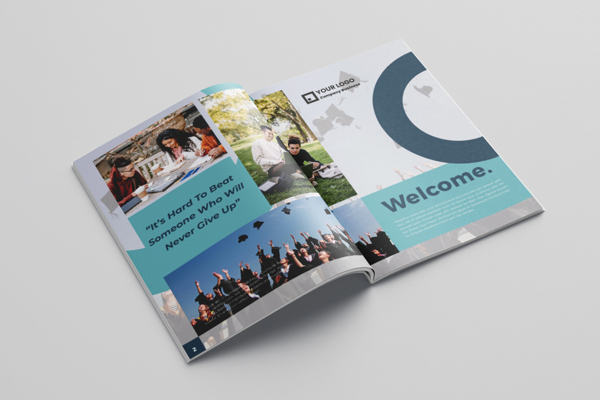 University Brochure Vol.4, a Brochure Template by Bewalrus Studio (Photo 2 of 11)