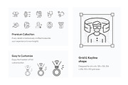 Wearable Technology Icon Set, an Outline Icon by Prosymbols (Thumbnail 3 of 5)