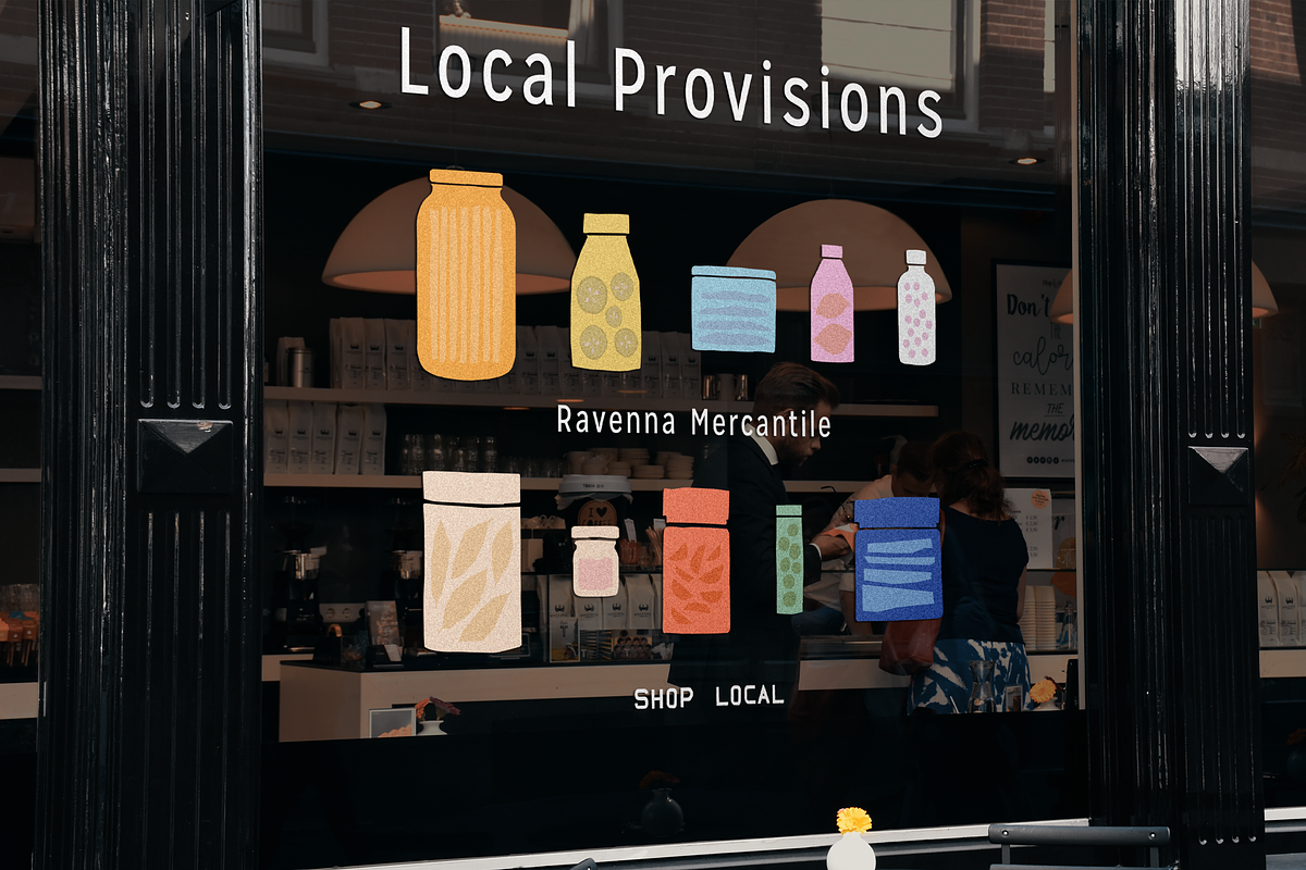 Glass Jars, a Food Illustration by Mere Hunter (Photo 2 of 7)