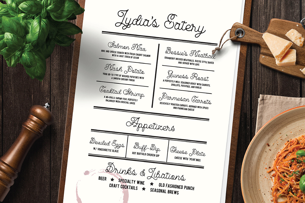 Wayfinder, a Script Font by Dead Moose Studio (Photo 5 of 11)