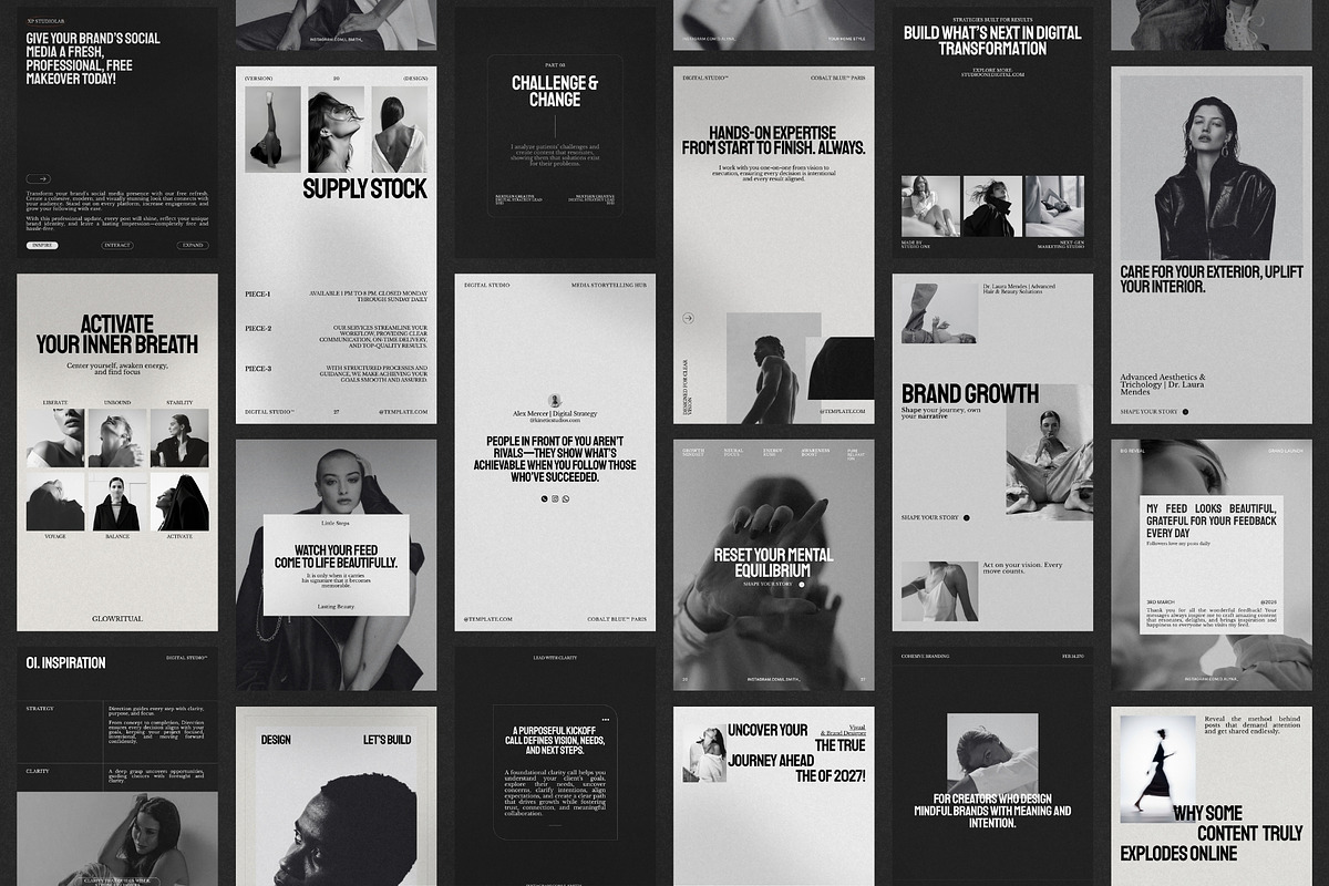 Instagram Stories & Post Designs, a Social Media Template by Pixel Grid (Photo 4 of 8)