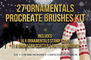 Ornamentals Procreate Brushes Kit, a Brush Add-On by White Lane Studio (Thumbnail 1 of 8)