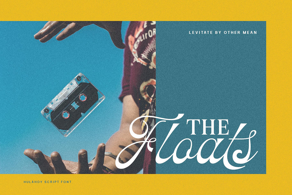 Hulahoy Typeface, a Script Font by alit design (Photo 10 of 15)