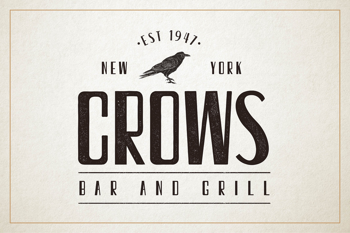 Clutch-Sans Serif Retro Font preview 3