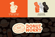 Pastry Lover Stickers, a Solid Icon by Pixflow (Thumbnail 2 of 6)