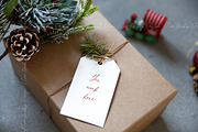 Christmas Gift Tag Mockup, a Product Mockup by ILoveMockupDesign (Thumbnail 2 of 8)
