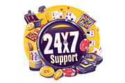 Prompt Casino Clipart Category, a Decorative Illustration by Creative design (Thumbnail 4 of 7)