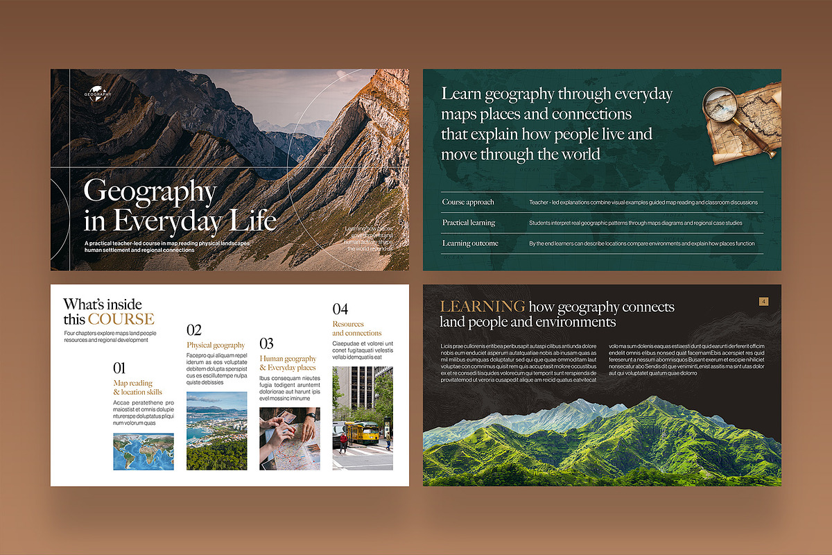 Geography Class Education Present, a Presentation Template by BrandPacks (Photo 2 of 7)