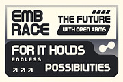 Angtechs, a Sans Serif Font by graphicook (Thumbnail 8 of 10)