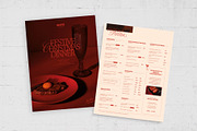 Christmas Menu Template, a Flyer Template by BrandPacks (Thumbnail 4 of 5)